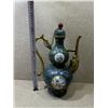 Image 8 : Cloisonné Enamel and Painted Enamel Wine Ewer