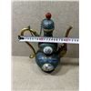 Image 9 : Cloisonné Enamel and Painted Enamel Wine Ewer