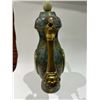 Image 5 : Cloisonné Enamel Ewer with Jade Inlay