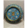 Image 2 : Large Cloisonné Enamel Dragon Charger