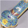 Image 1 : Cloisonné Enamel Handle with Gemstones