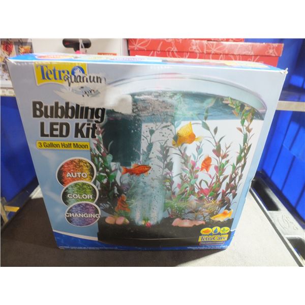 Tetra 3 Gal Led Bubbling Fish Tank Kit