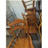 Image 1 : 4 Wooden Chairs