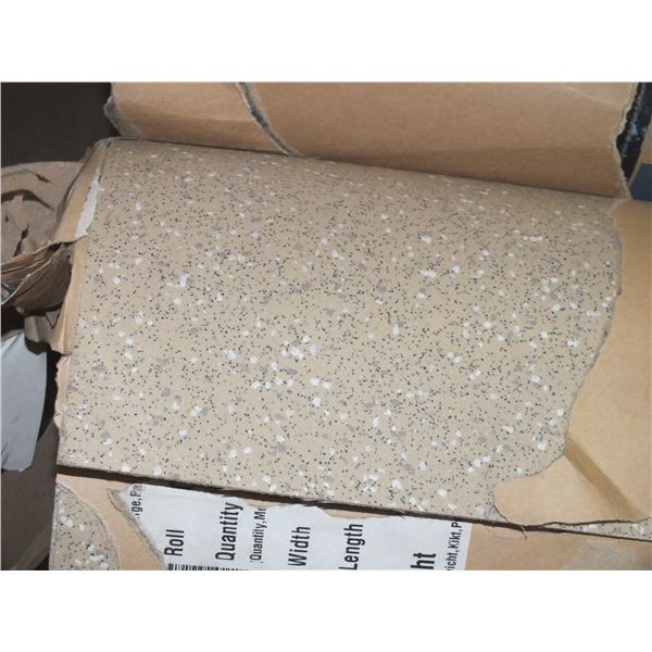 1 Roll Of Gritty Linoleum