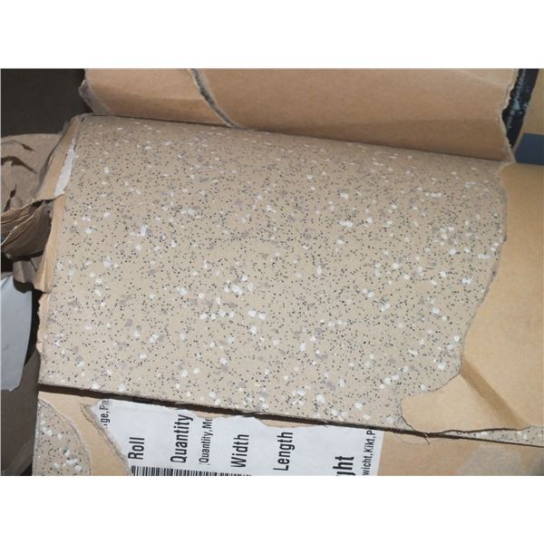 1 Roll Of Gritty Linoleum