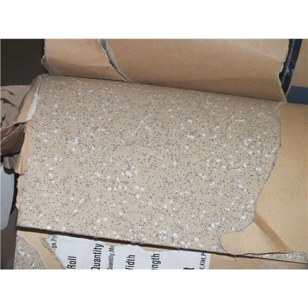 1 Roll Of Gritty Linoleum