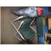 Image 1 : 3 Folding Camping Chairs & 1 Air Mattress