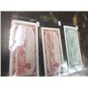 Image 2 : Three 1954 Canadian Bill Lot