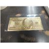 Image 2 : Gold Color American $100.00 Collector Bill