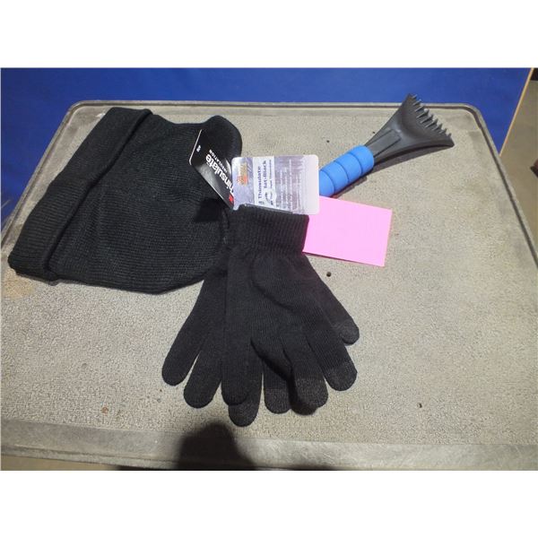 Black Toque / Magic Mittens / Ice Scraper
