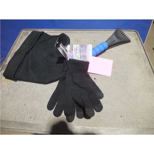 Black Toque / Magic Mittens / Ice Scraper