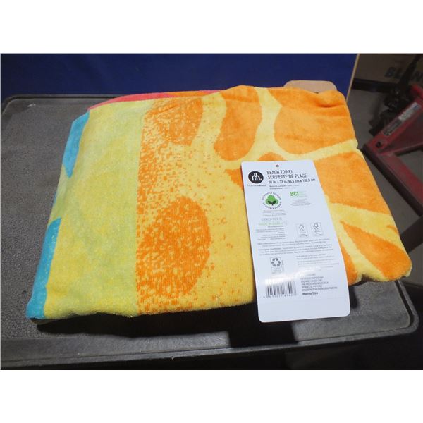 1 Large Beach Towel