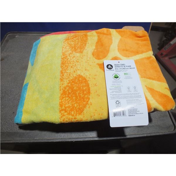 1 Large Beach Towel