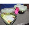 Image 1 : Two Glass Food Storage Containers