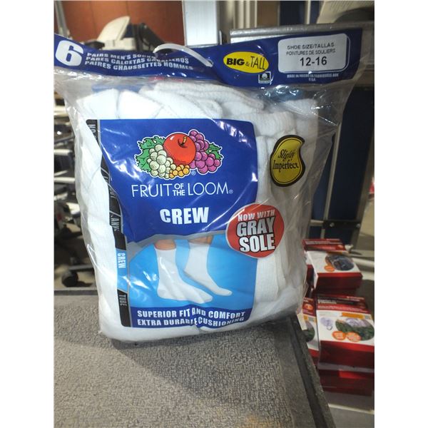 6 Pairs Of Mens Socks