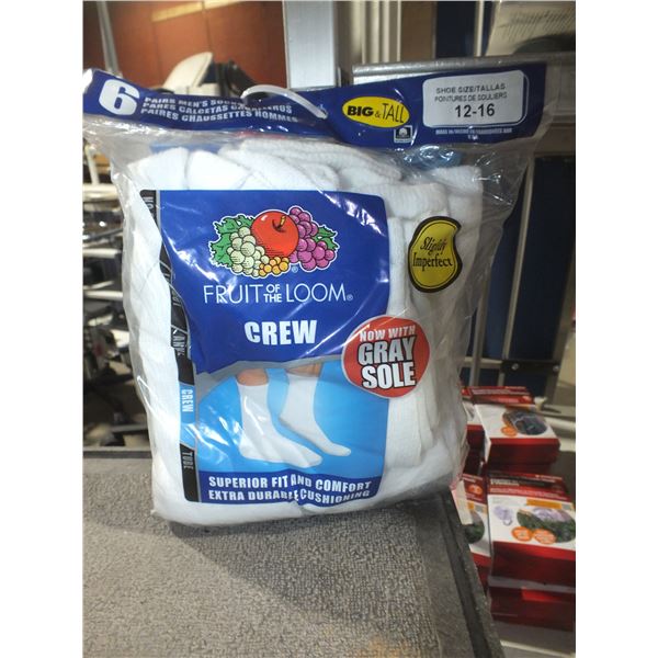 6 Pairs Of Mens Socks