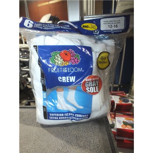 6 Pairs Of Mens Socks