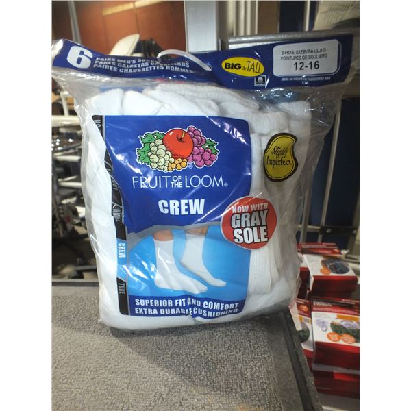 6 Pairs Of Mens Socks