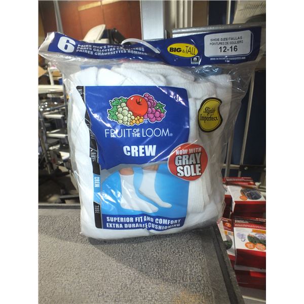 6 Pairs Of Mens Socks