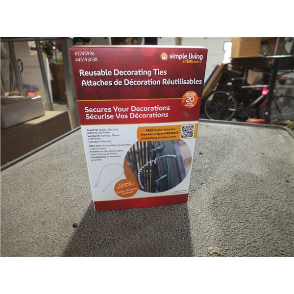 6 boxes Of Reusable Decorating Ties