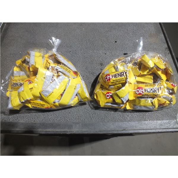 Two Bags Of Mini Oh Henrys