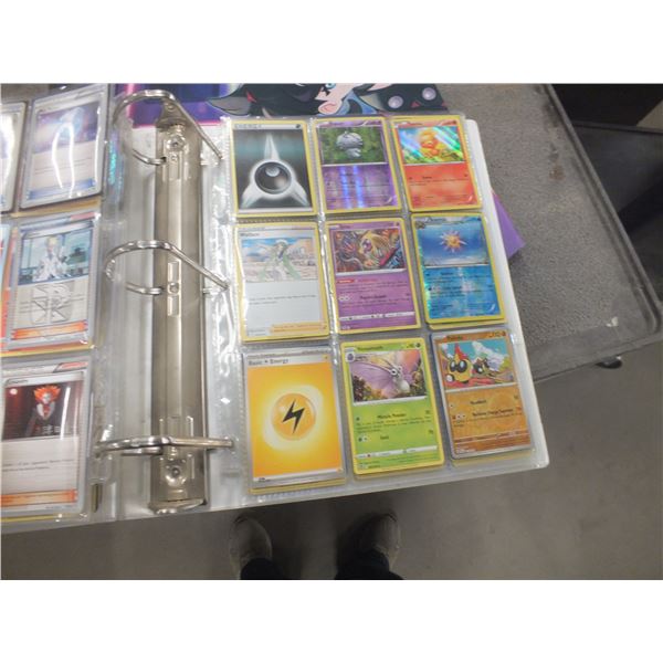 Binder Of Pokémon Cards w/ Card Matt