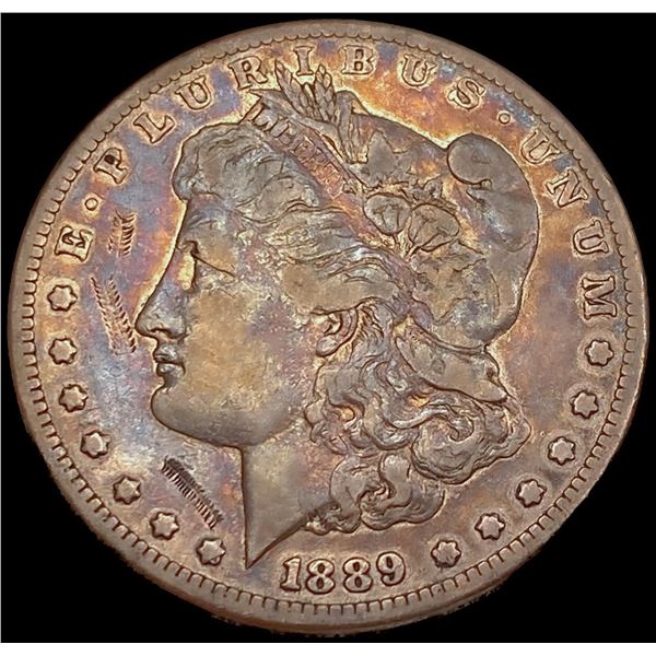 1889-CC Morgan Silver Dollar