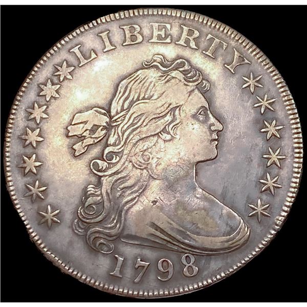 1798 Lg Eagle Draped Bust Dollar