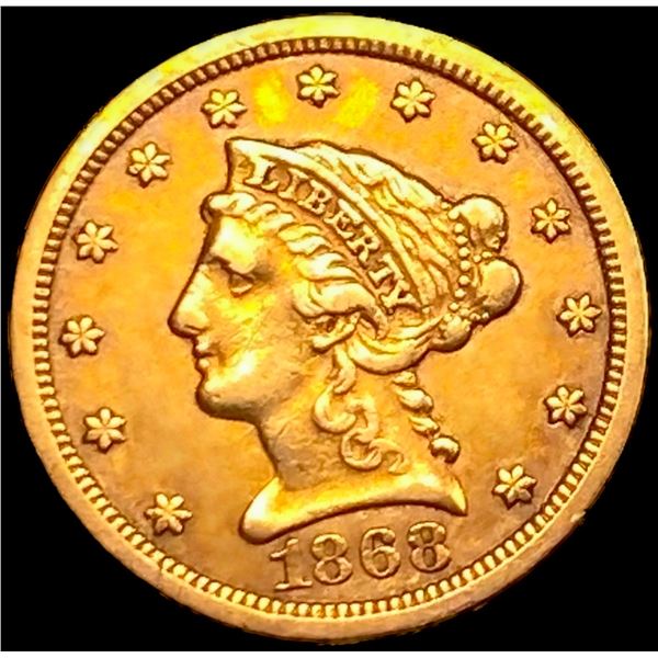 1869-S $2.50 Gold Quarter Eagle