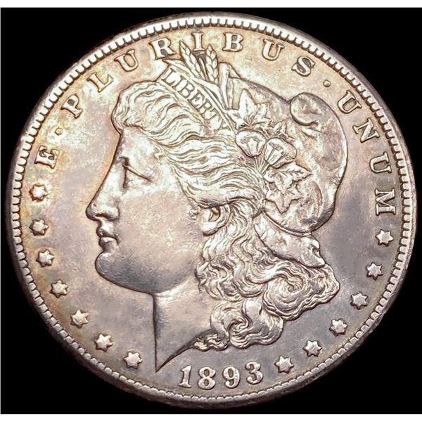 1893-CC Morgan Silver Dollar