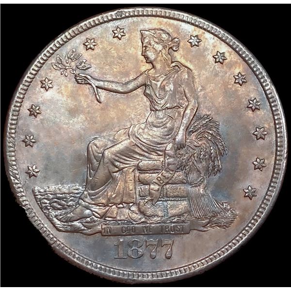 1877-CC Silver Trade Dollar