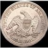 Image 2 : 1854 Arrows Seated Liberty Quarter CHOICE BU