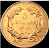 Image 2 : 1863 Civil War Date $3 Gold Piece HIGH GRADE