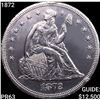 Image 1 : 1872 Seated Liberty Dollar CHOICE PROOF