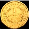 Image 2 : 1851 Rare Gold Dollar CHOICE AU