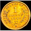 Image 2 : 1849-D Rare Gold Dollar UNCIRCULATED