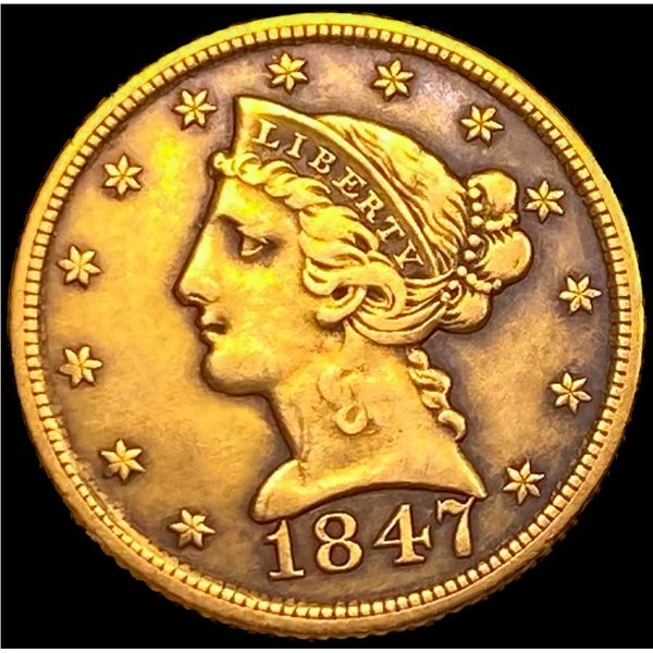1947 $5 Gold Half Eagle