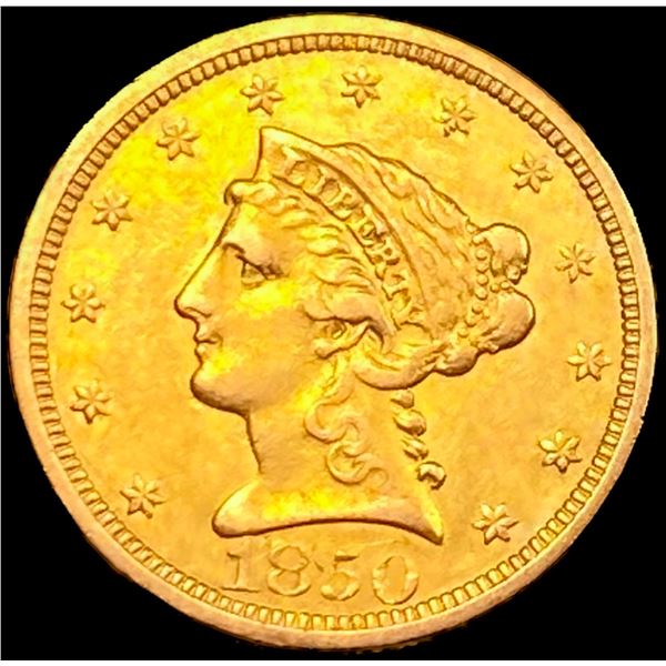 1850 $2.50 Gold Quarter Eagle