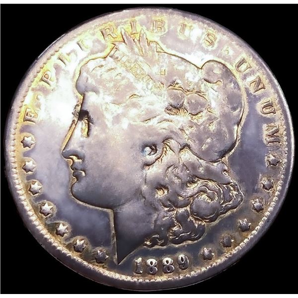 1889-CC Morgan Silver Dollar