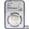 Image 1 : 1927-S Silver Peace Dollar NGC MS63