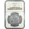Image 1 : 1893-CC Morgan Silver Dollar NGC F15