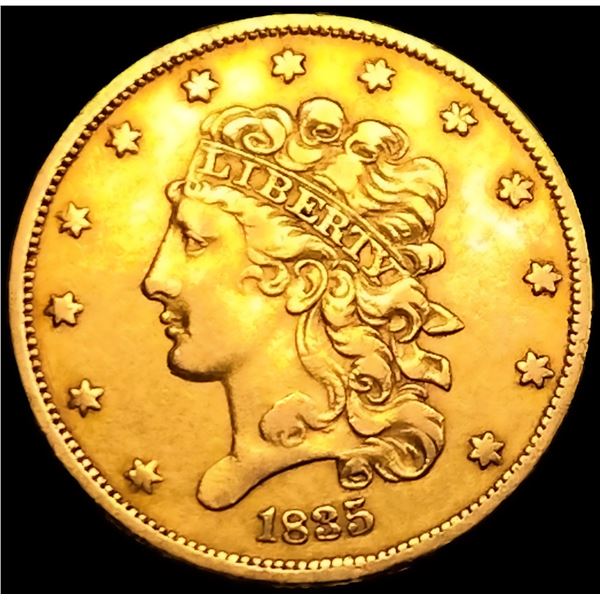 1835 $5 Gold Half Eagle