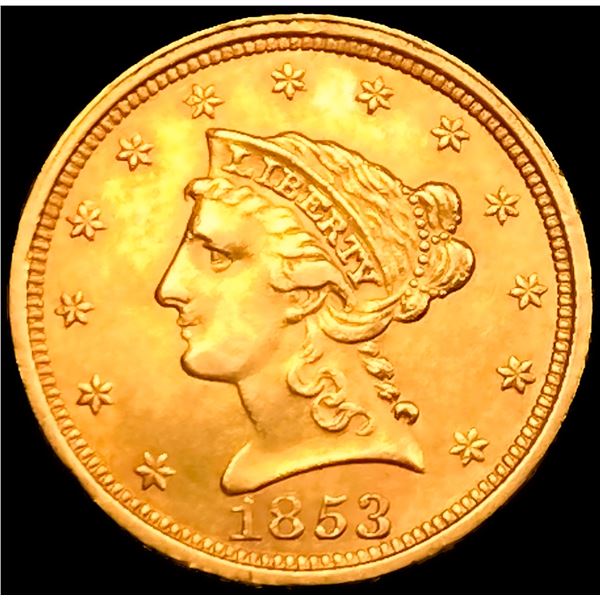 1853 $2.50 Gold Quarter Eagle