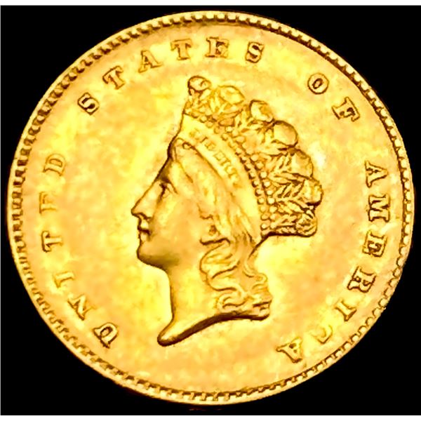 1855 Rare Gold Dollar