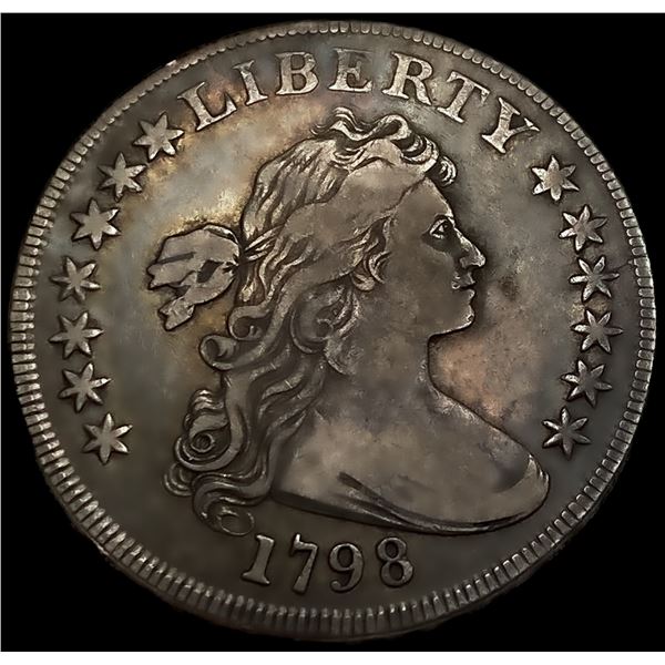 1798 Lg Eagle Draped Bust Dollar