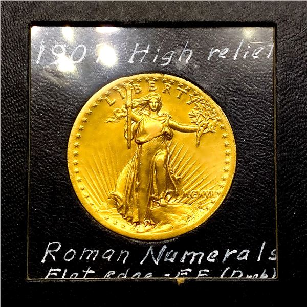 1907 High Relief $20 Gold Double Eagle