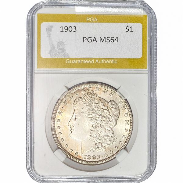 1903 Morgan Silver Dollar PGA MS64