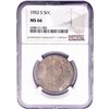Image 1 : 1952 Franklin Half Dollar NGC MS66