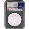Image 1 : 2019 Silver Eagle NGC MS70 First Day of Issue