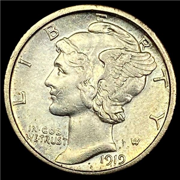 1919-S Silver Mercury Dime HIGH GRADE